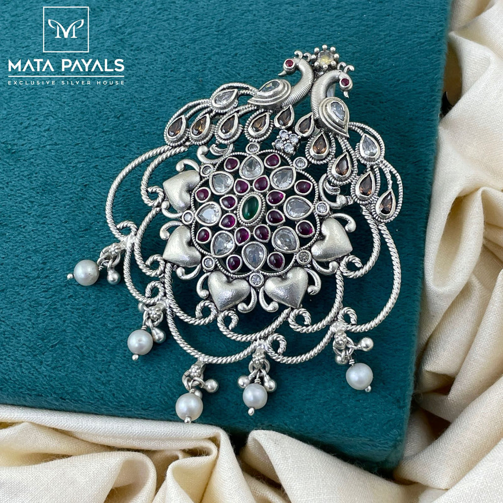 Impeccable Oxidised Pendant