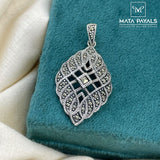 Captivating Oxidised Pendant
