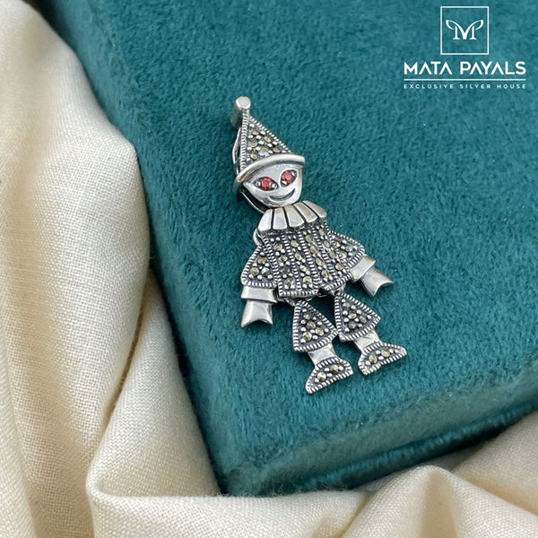 Cute Moving Clown Pendant