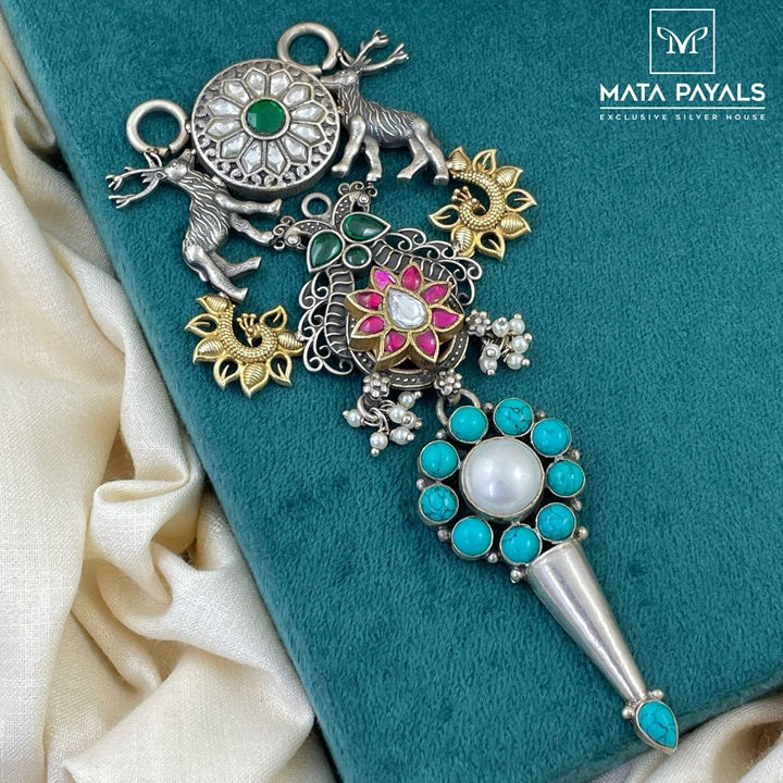 Gorgeous Dual Plated Pendant