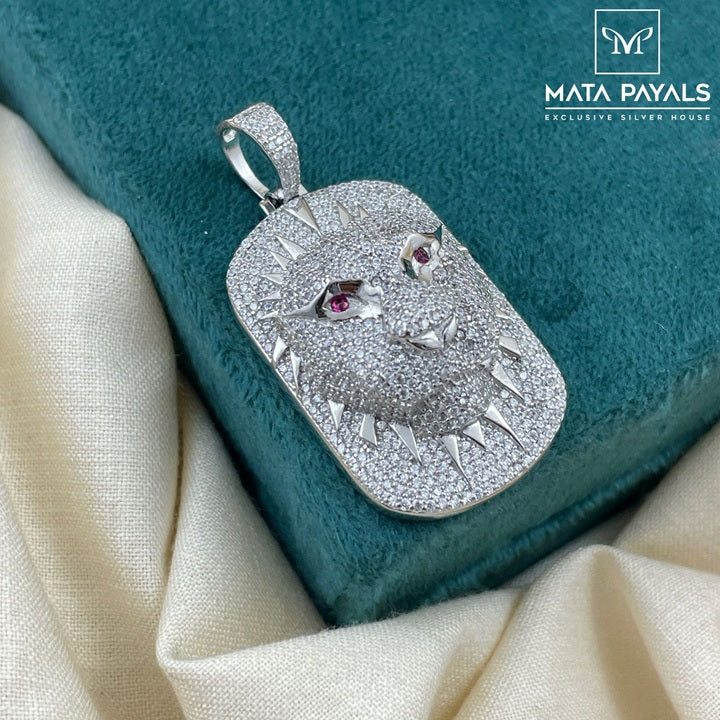 Lion Face Pendant