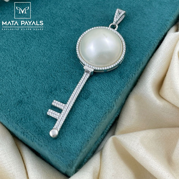 Key Zircon Pendant