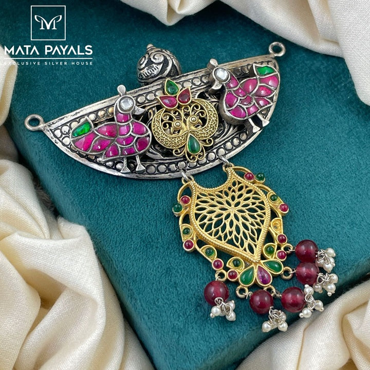 One Of Kind Dual Plated Pendant