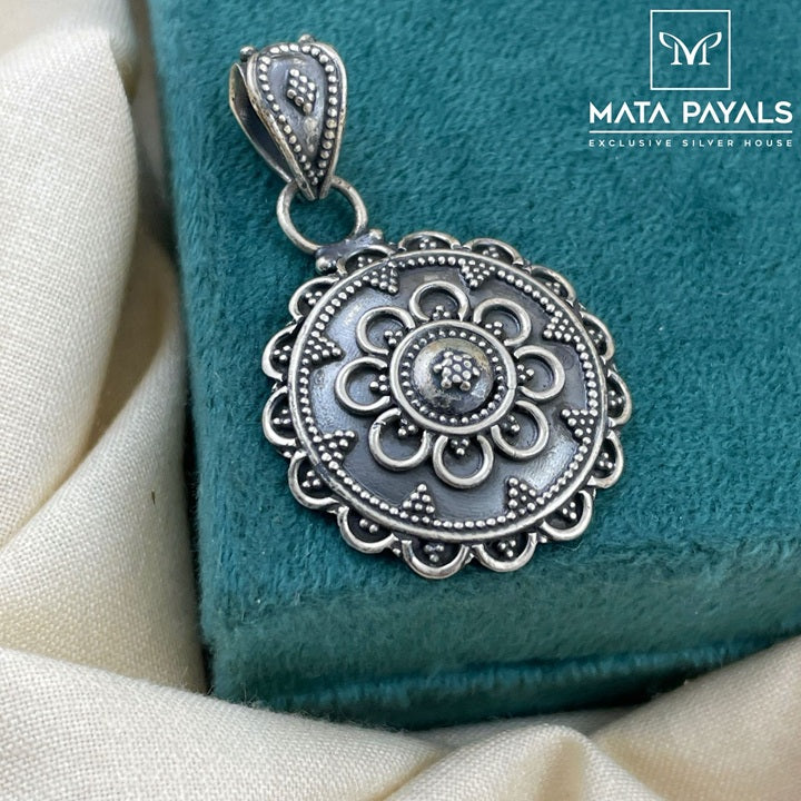 Attractive Oxidised Pendant