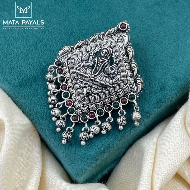 Oxidised Lakshmi Pendants