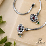 Exclusive Oxidised Anklet