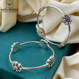 Charming Cut Stone Bangle