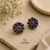 Iconic Floral Stud