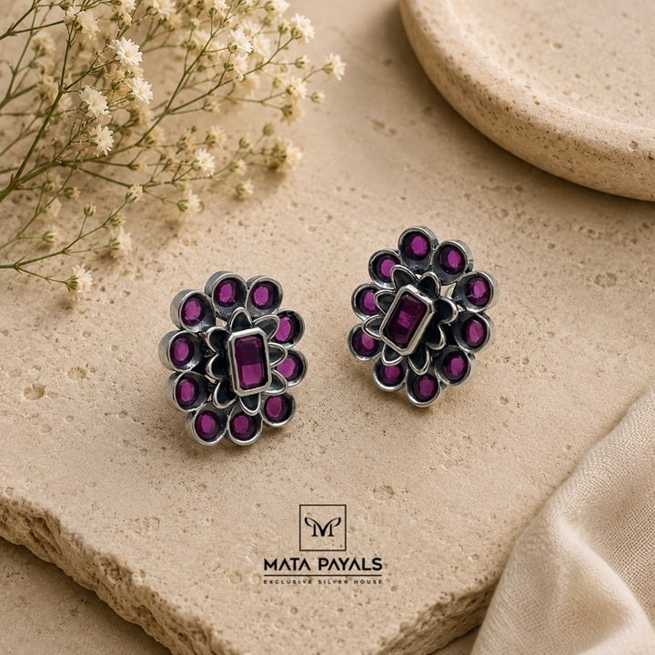 Unique Silver Stud