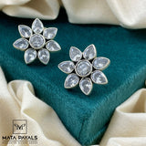 White Stone Stud