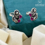 Simple Pink Toe Ring