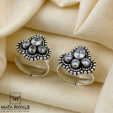 Fabulous Oxidised Toe Ring