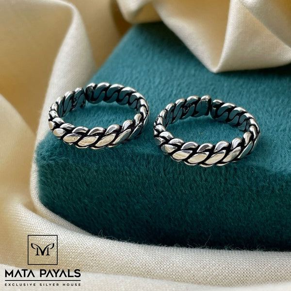 Fabulous Oxidised Toe Ring