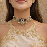 Attractive Oxidised Choker