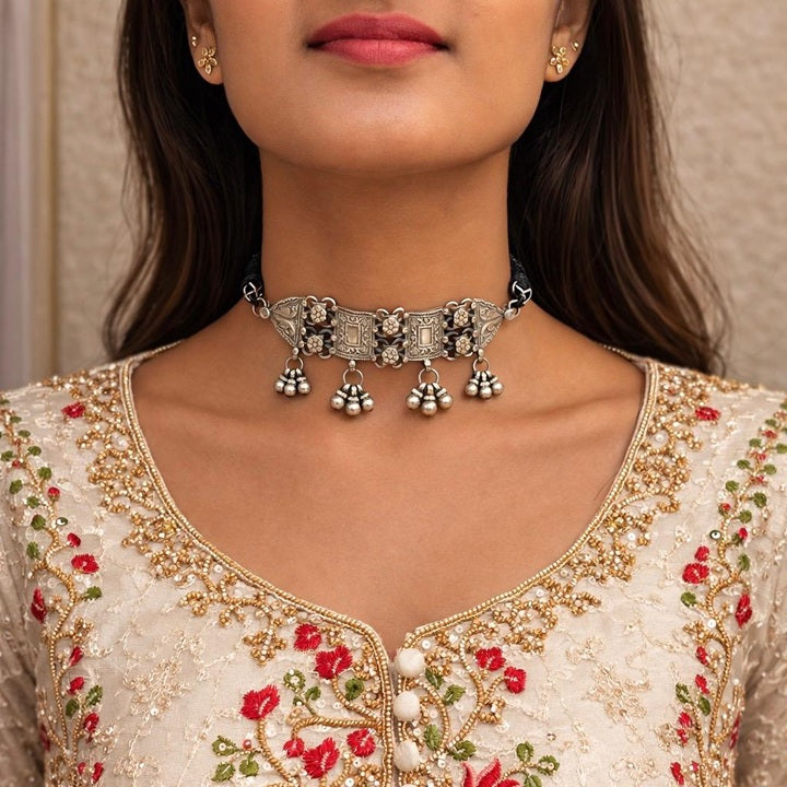 Astonishing Oxidised Choker