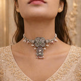 Ethnical Oxidised Choker