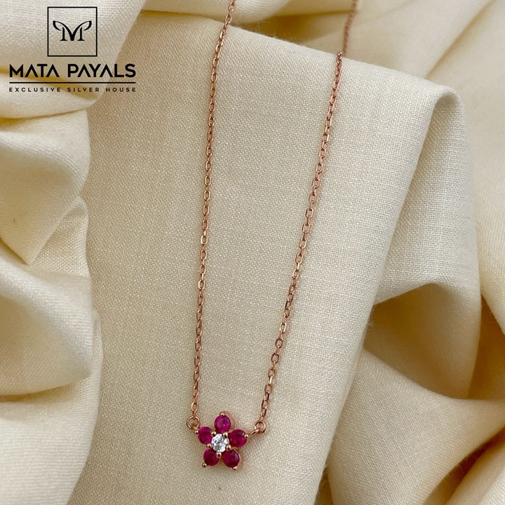 Pinkish Rose Gold Chain