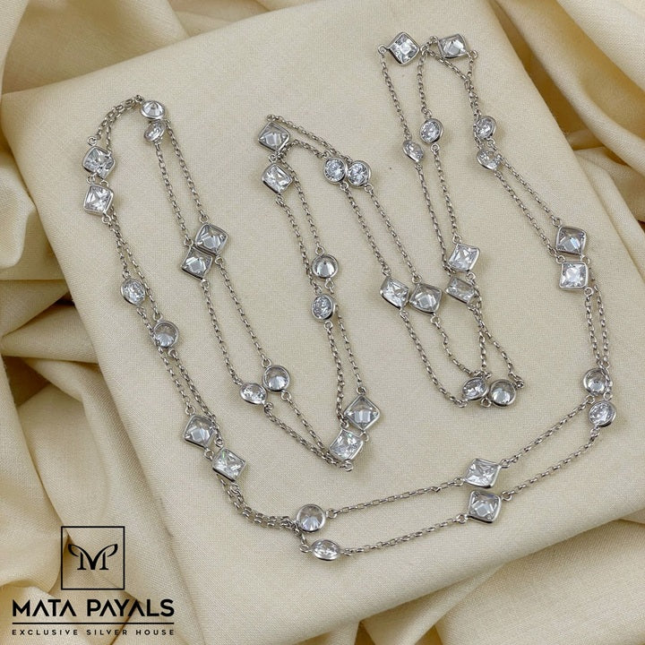Dazzling Zircon Chain
