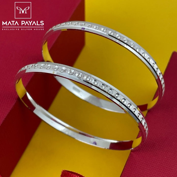 Elegant Silver Bangle