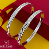 Blooming Silver Bangle