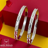 Charming Silver Bangle
