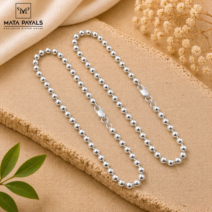 Silver Anklet