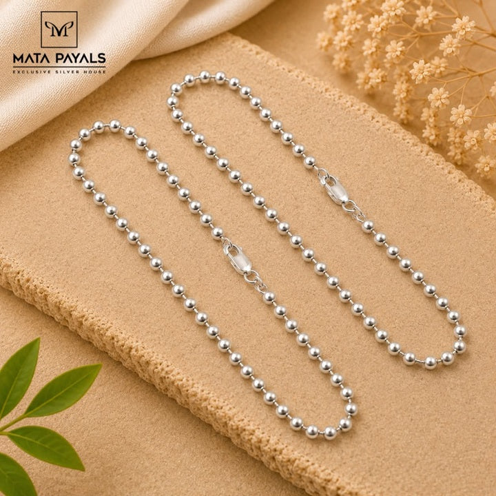 Beaded Plain Anklet