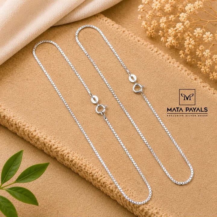 Mesmeric Plain Anklet