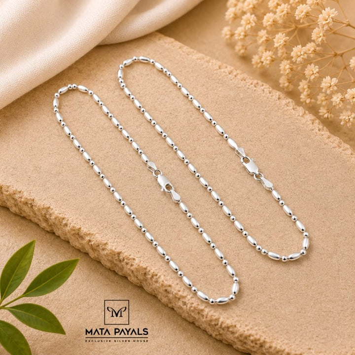Wonderful Silver Anklet