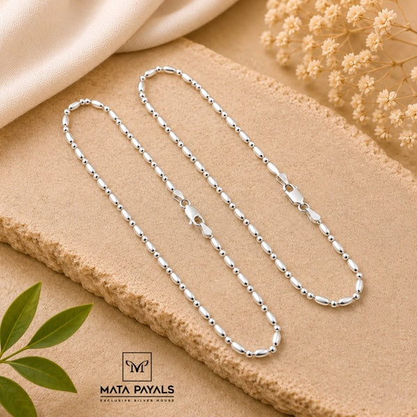Wonderful Silver Anklet