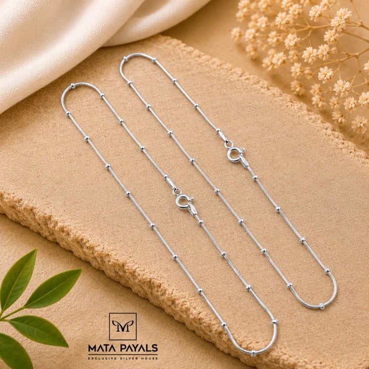 Cute Plain Anklet