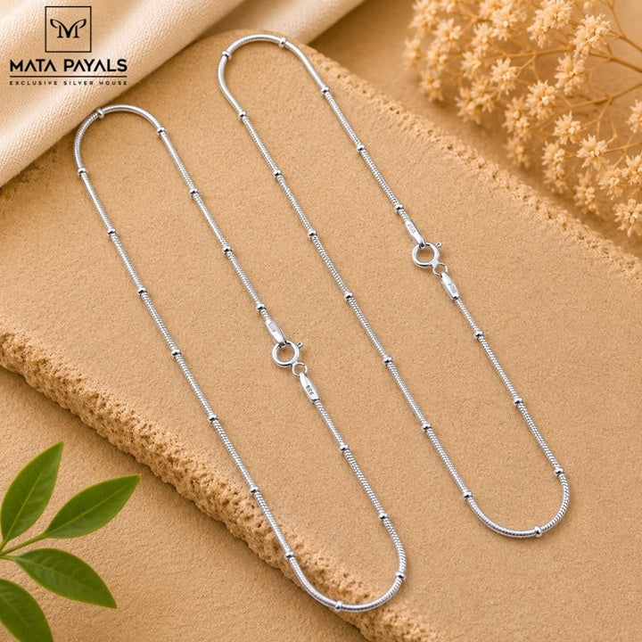 Eye Catching Plain Anklet