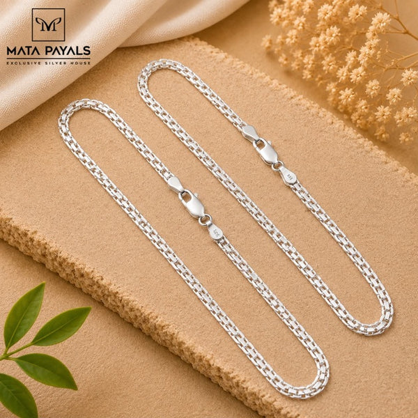 Elegant Silver Anklet