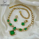Moissaite Stone Neckset