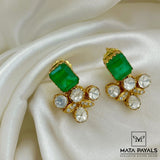 Extravagance Emerald Moissanite Neckset