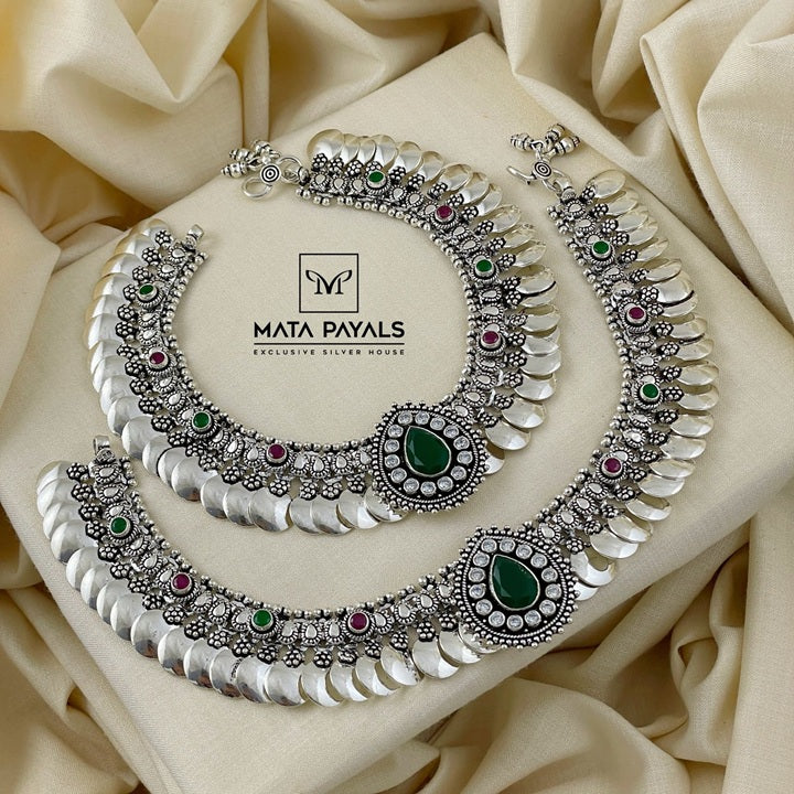Exclusive Tilak Green Anklet