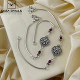 Statement Oxidised Anklet