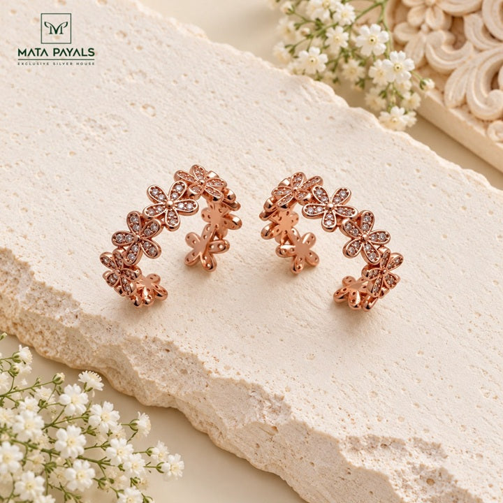 Ravishing Zircon Toe Ring
