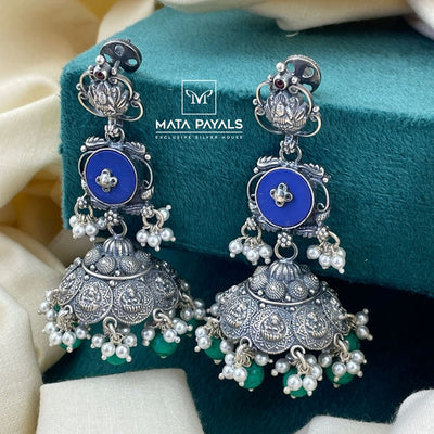 Extraordinary Lakshmi Coin Jumka