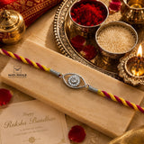 Unique Zircon Rakhi
