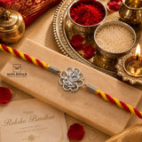 Plain Silver Rakhi