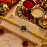 Silver Rakhi For Brother