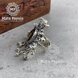 Ravishing Smokey Ghungroo Ring