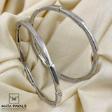 Attractive Rhodium Bangle