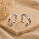 Incredible Silver Toe Ring