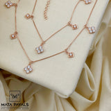 Zircon Charm Rose Gold Payal