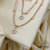 Designer Rose Gold Anklet