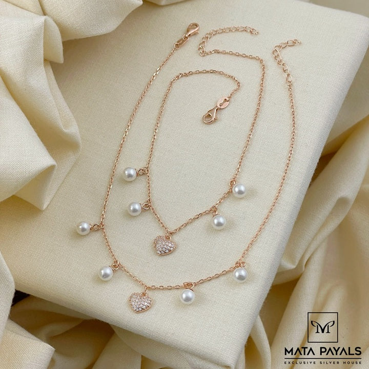 Heart And Pearl Drops
