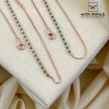 Green And White Stone