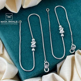 Attractive Oxidised Anklet